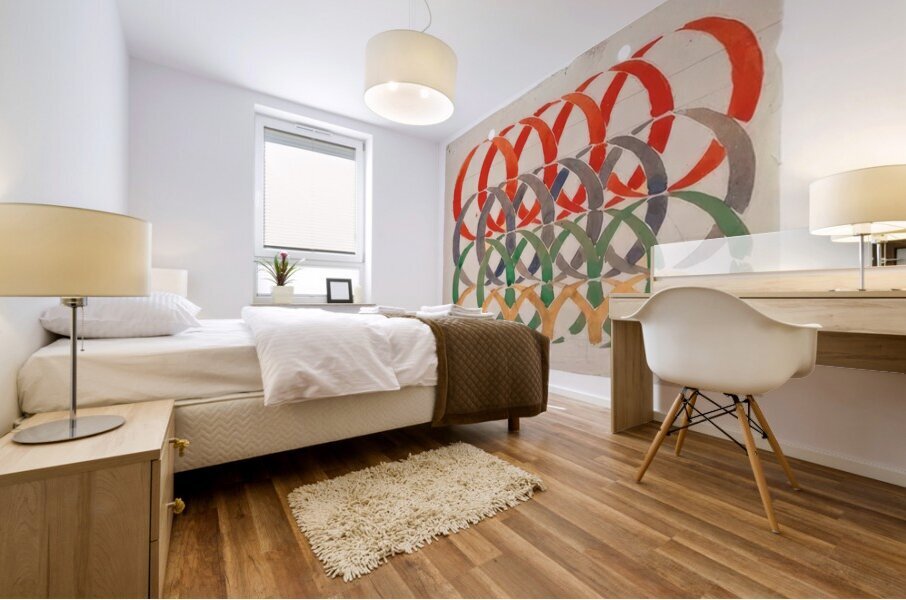 Artwork by Giacomo Balla  51 Mural print