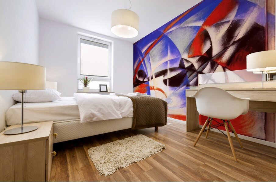 Artwork by Giacomo Balla  53 Mural print