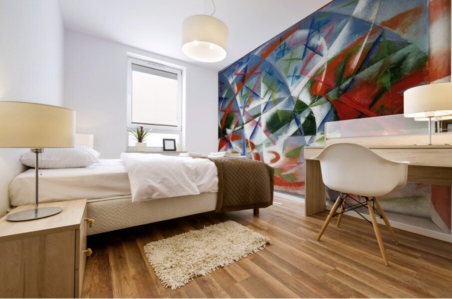 Artwork by Giacomo Balla  58 Mural print