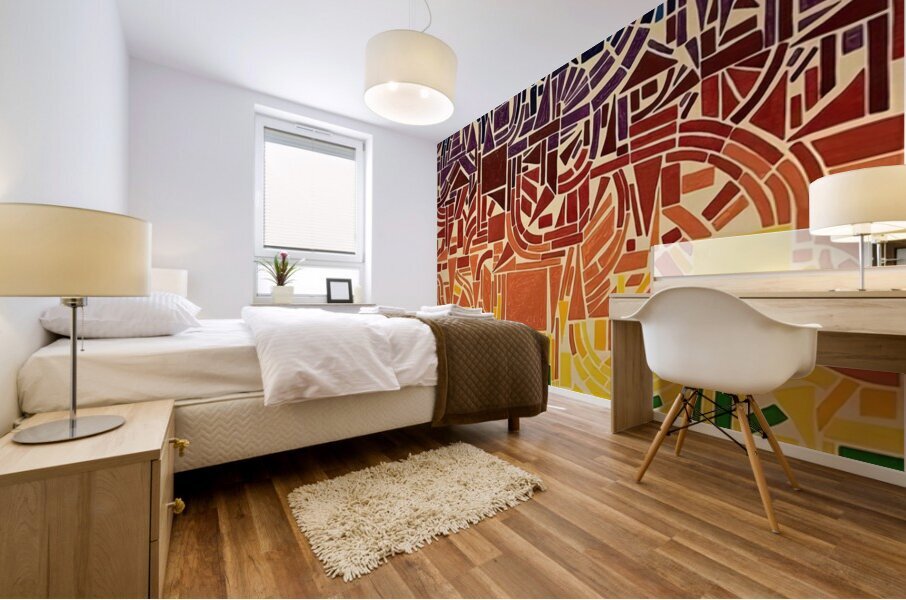 Alma Thomas 31 Mural print