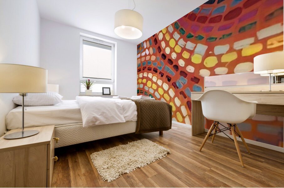 Alma Thomas 41 Mural print