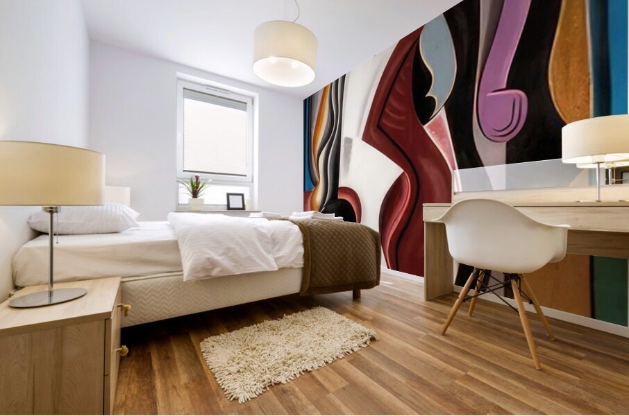 Auguste Herbin 4 Mural print