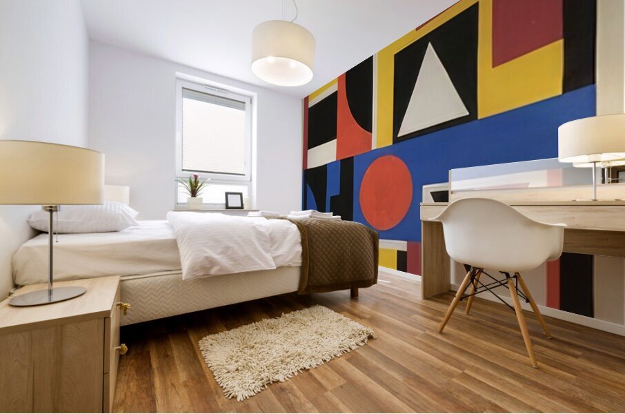 Auguste Herbin 11 Mural print