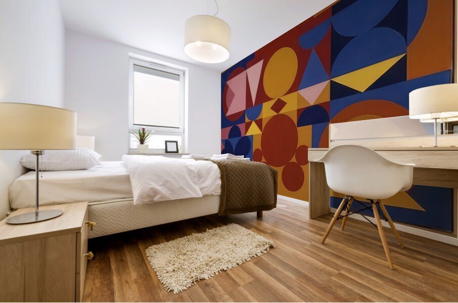 Auguste Herbin 13 Mural print