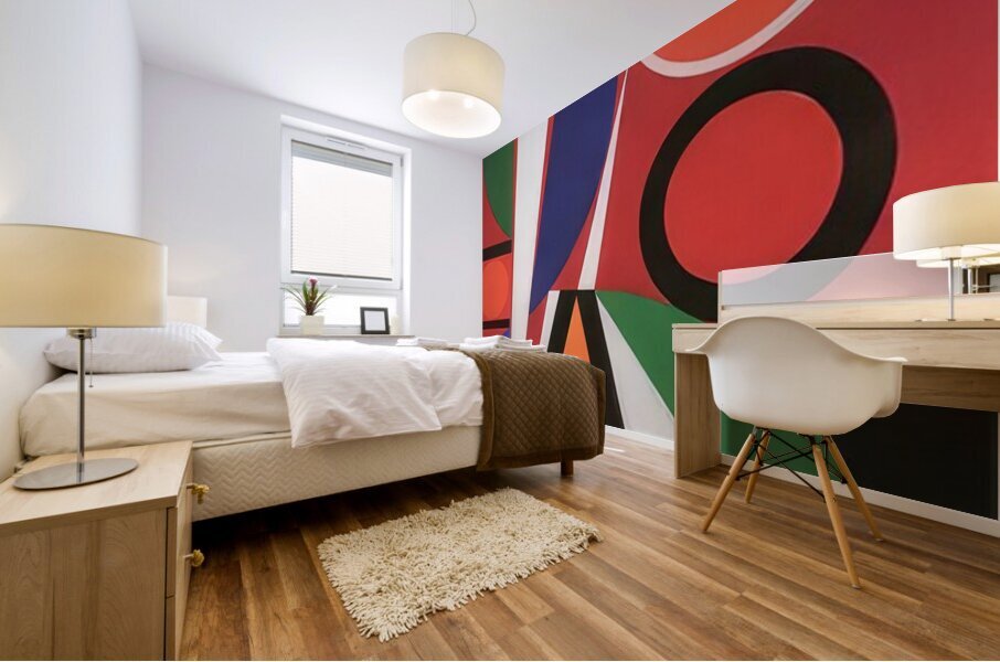 Auguste Herbin 16 Mural print