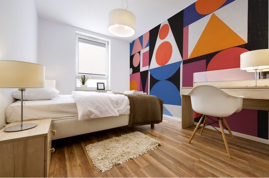 Auguste Herbin 4 Mural print