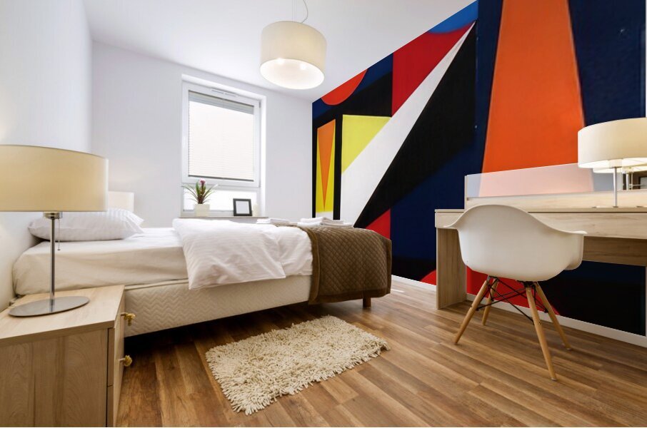 Auguste Herbin 5 Mural print