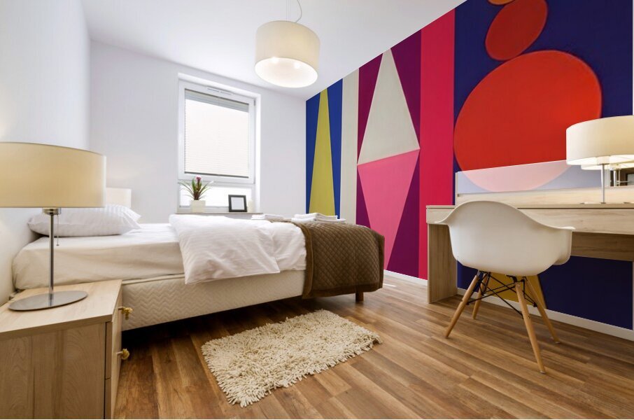 Auguste Herbin 8 Mural print