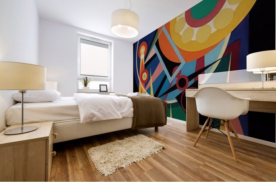 Auguste Herbin 10 Mural print