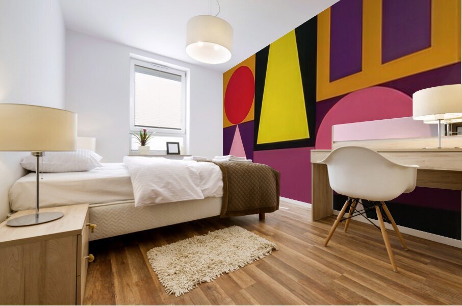 Auguste Herbin 11 Mural print