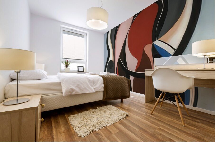 Auguste Herbin 17 Mural print