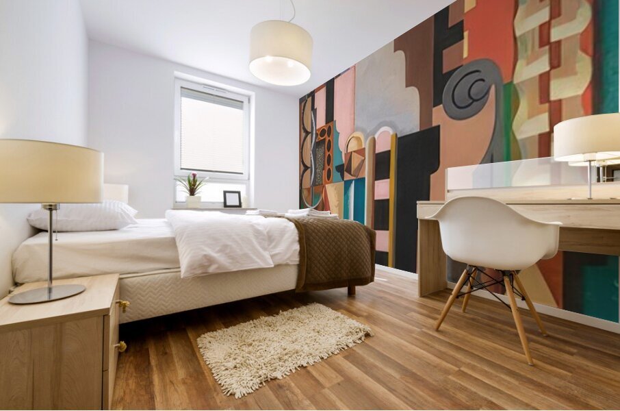 Auguste Herbin 37 Mural print