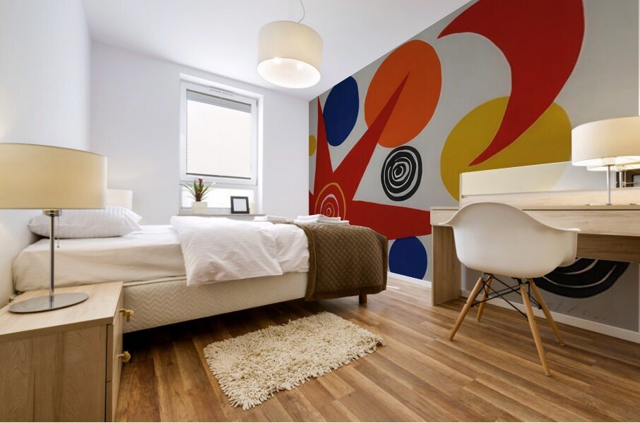 Alexander Calder 4 Mural print