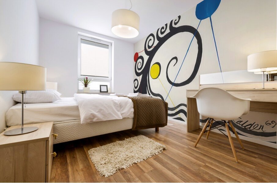 Alexander Calder 6 Mural print