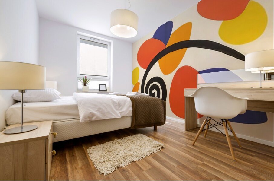 Alexander Calder 12 Mural print