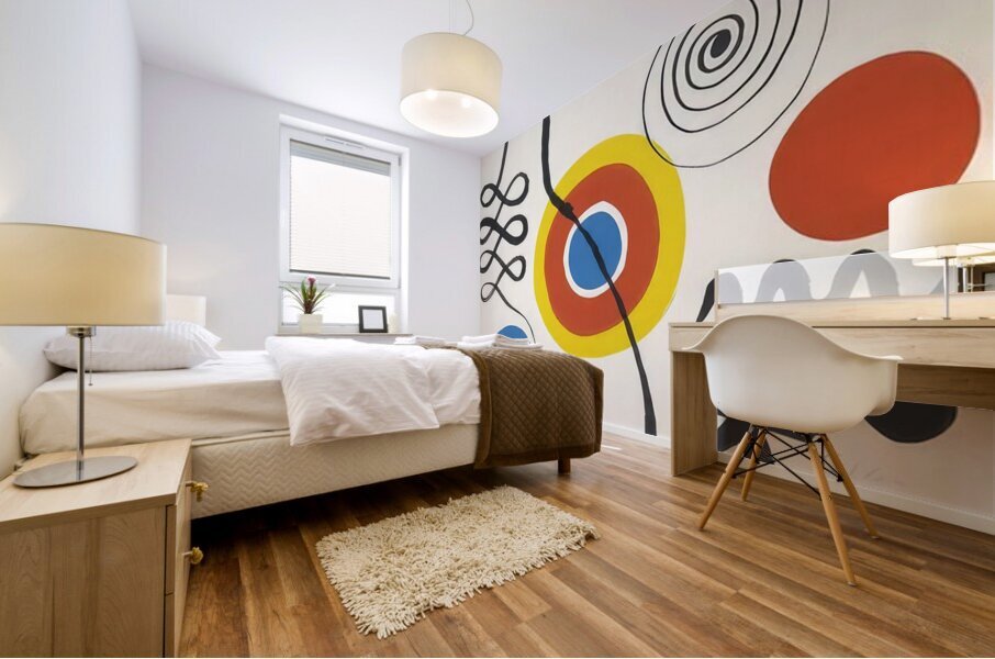 Alexander Calder 24 Mural print