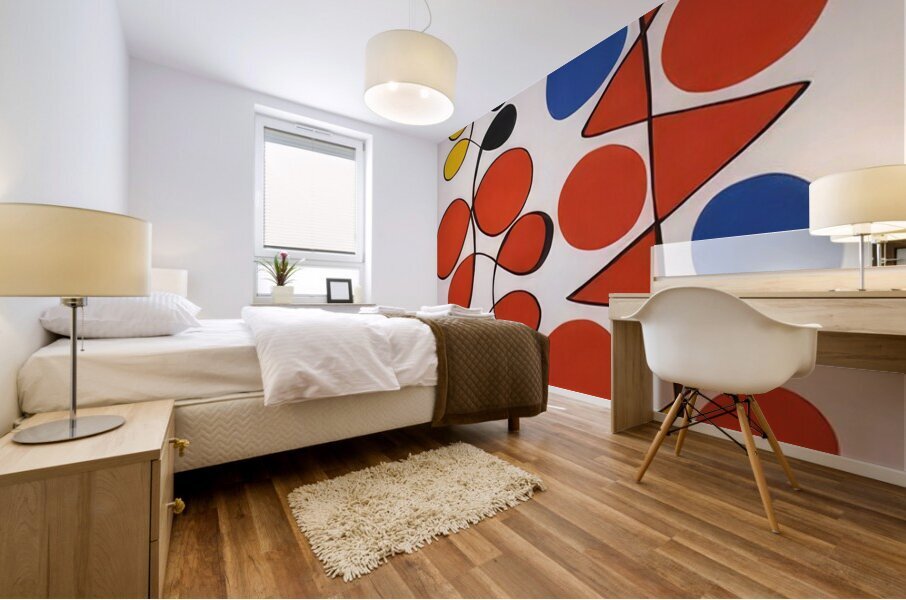 Alexander Calder 41 Mural print