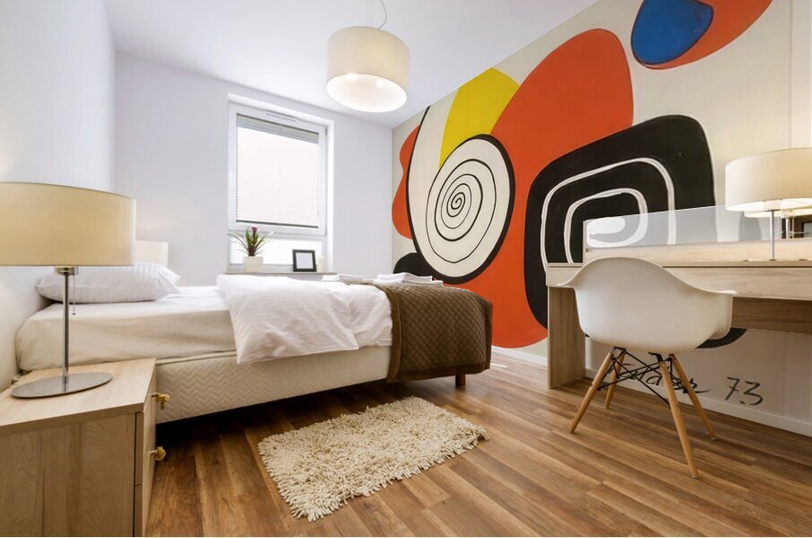 Alexander Calder 47 Mural print