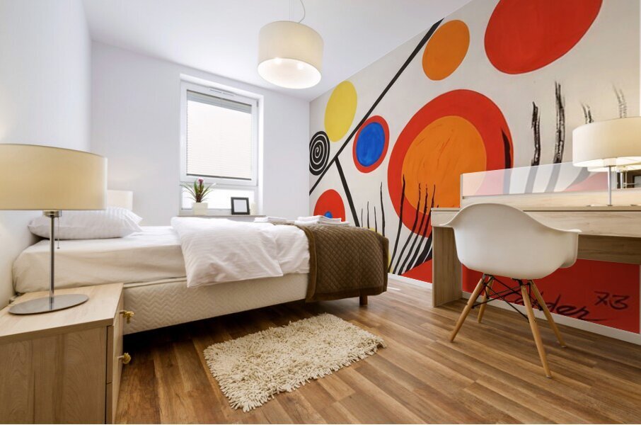 Alexander Calder 48 Mural print