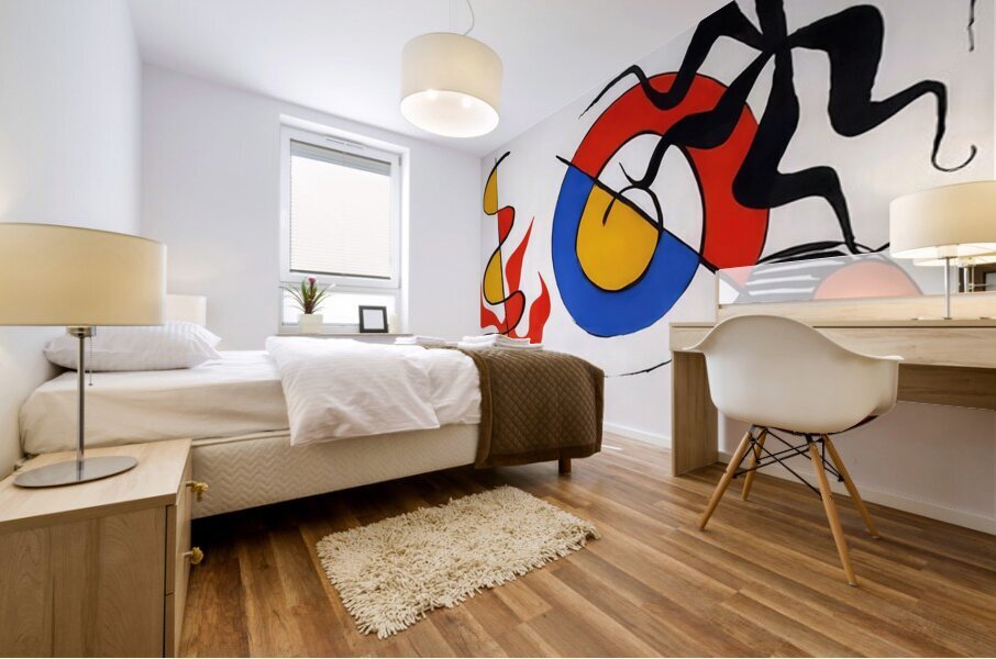 Alexander Calder 57 Mural print