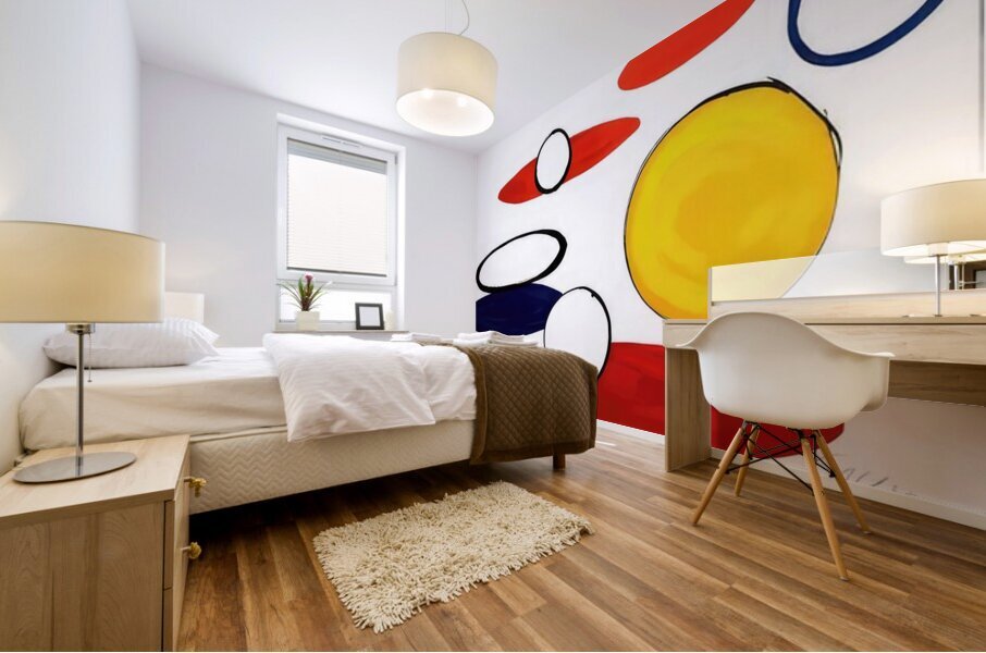 Alexander Calder 63 Mural print