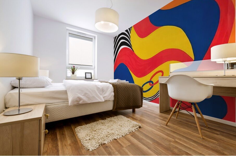 Alexander Calder 3 Mural print