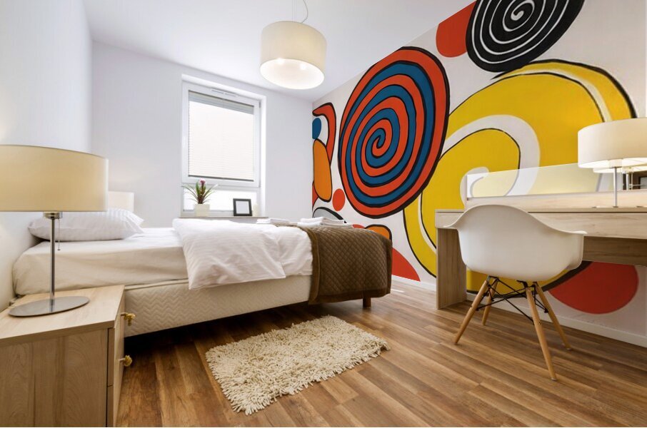 Alexander Calder 8 Mural print