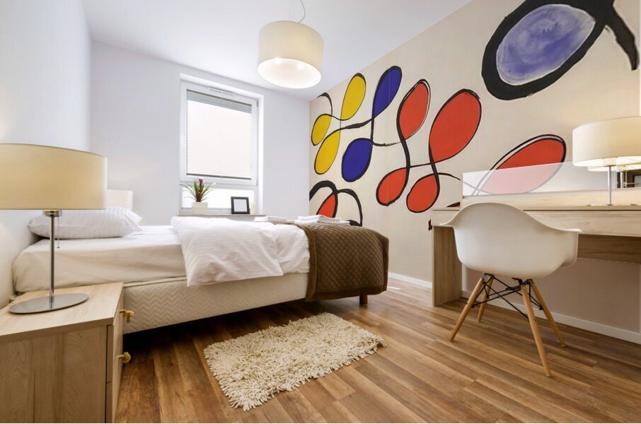 Alexander Calder 9 Mural print