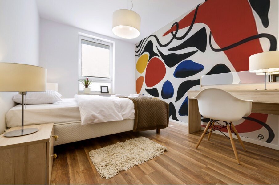 Alexander Calder 10 Mural print