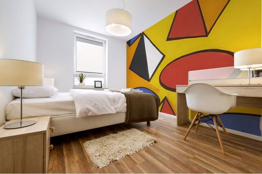 Alexander Calder 16 Mural print