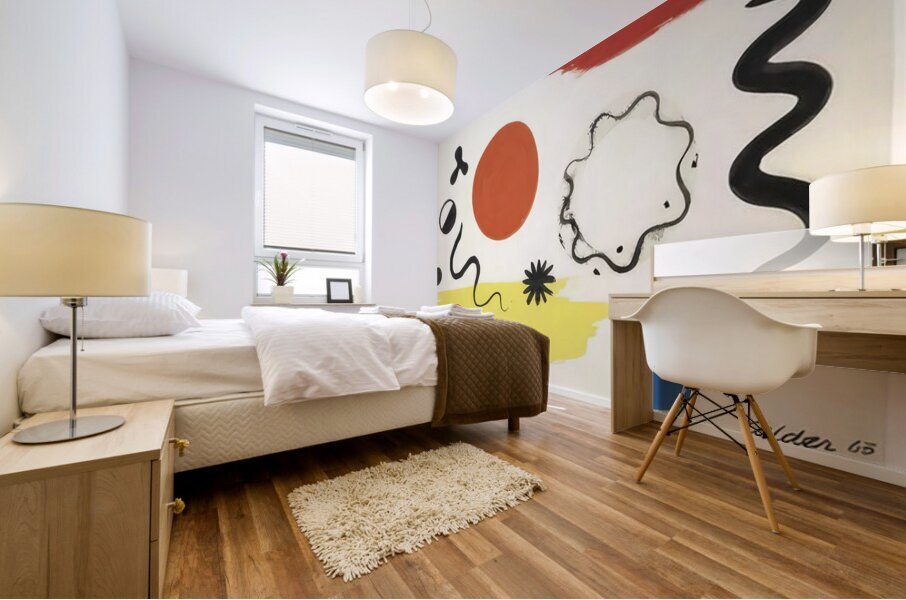 Alexander Calder 27 Mural print