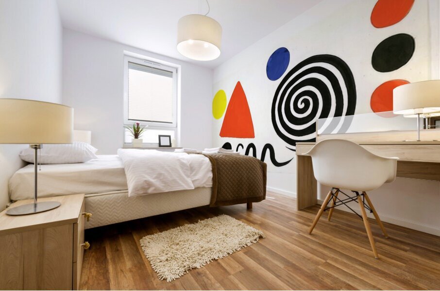 Alexander Calder 5 Mural print