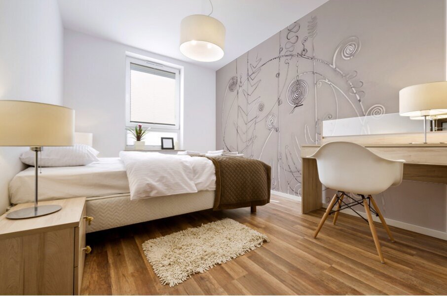 Alexander Calder 5 Mural print