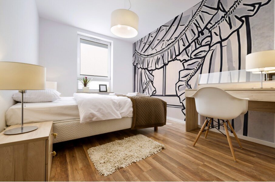 Roy Lichtenstein 23 Mural print