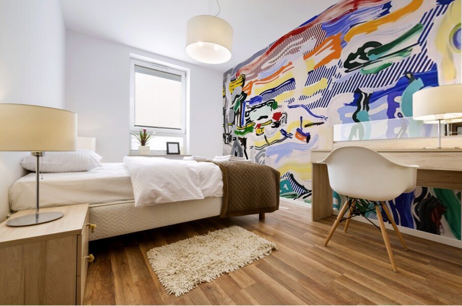 Roy Lichtenstein 36 Mural print