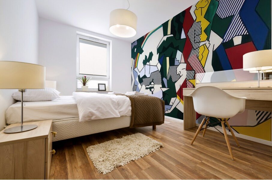 Roy Lichtenstein 49 Mural print