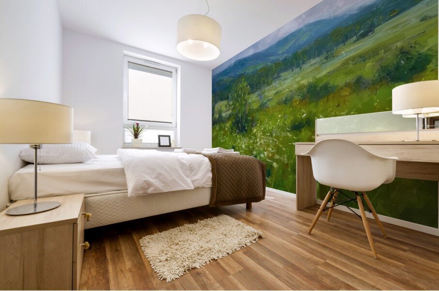 Manly Edward MacDonald   6 Mural print