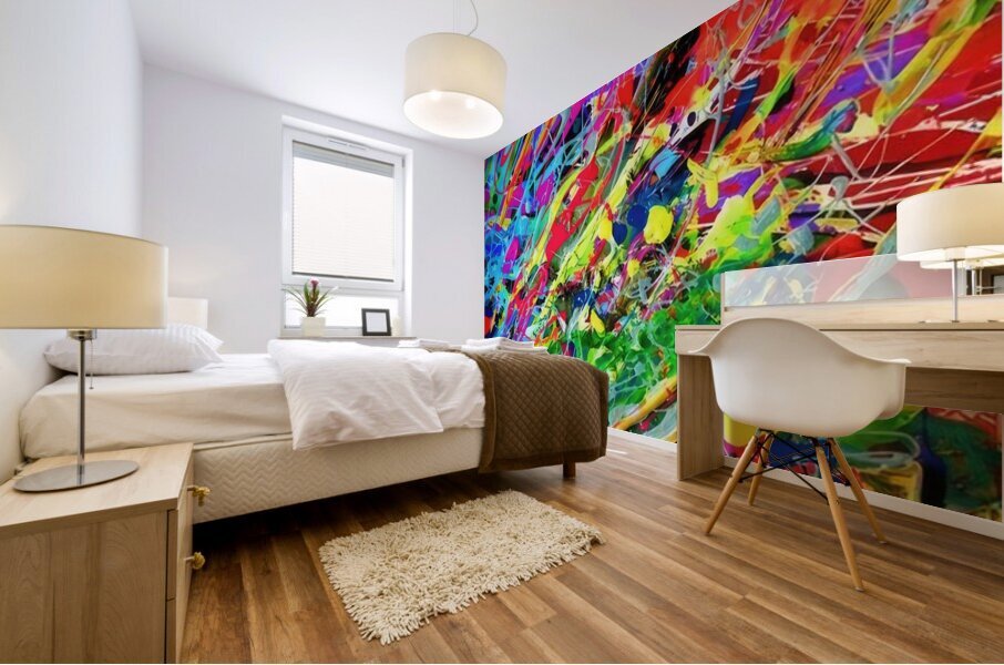 Jackson Pollock 12 Mural print