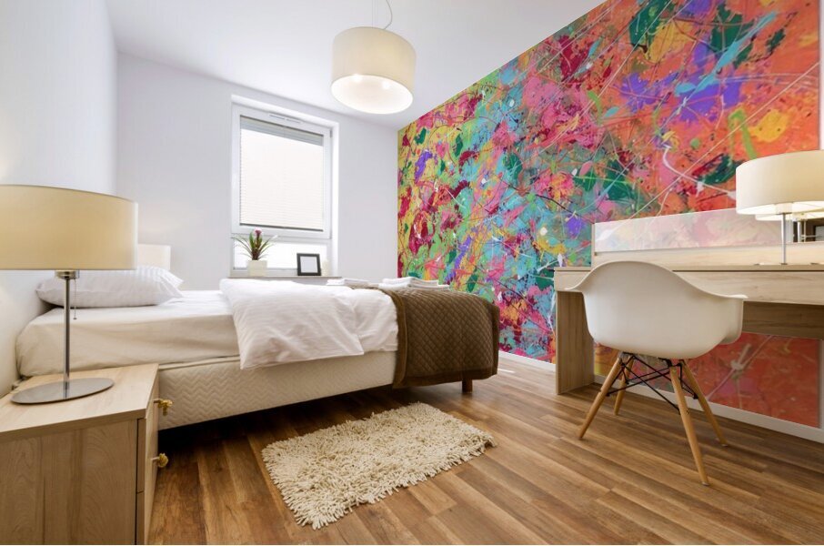 Jackson Pollock 25 Mural print