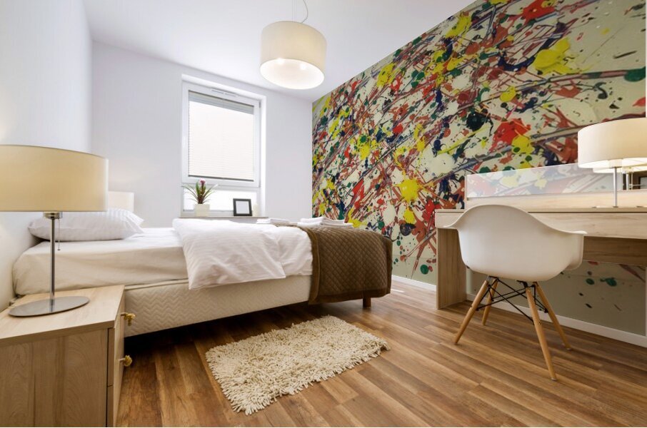 Jackson Pollock 6 Mural print