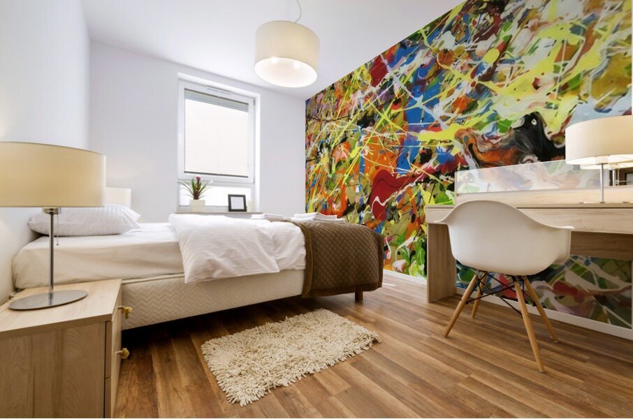 Jackson Pollock 12 Mural print