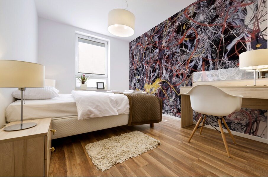 Jackson Pollock 18 Mural print