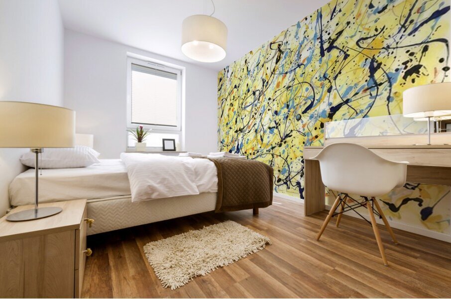 Jackson Pollock 24 Mural print