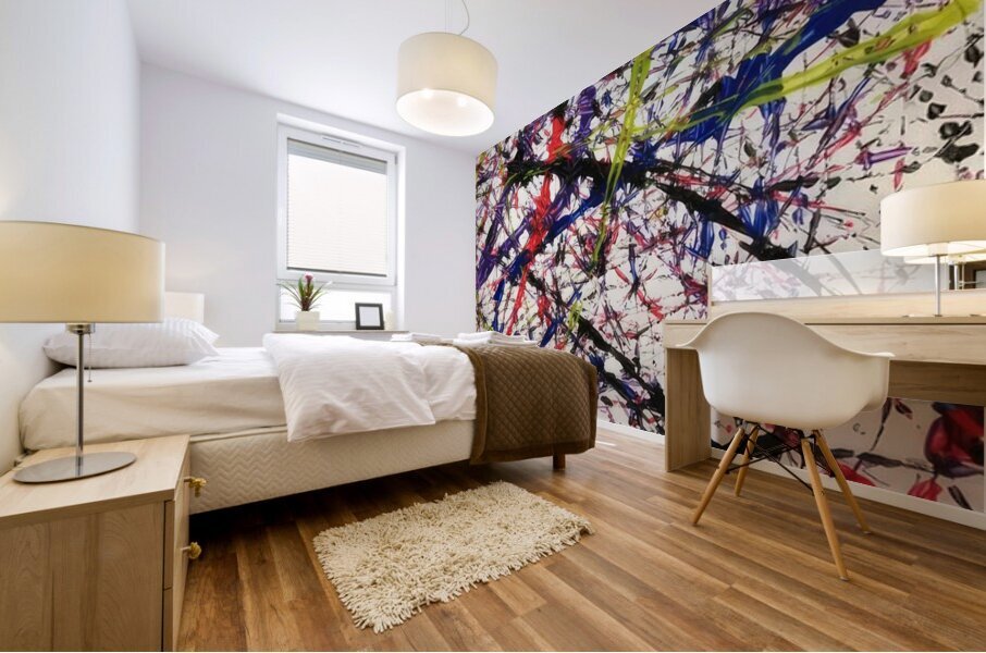 Jackson Pollock 37 Mural print