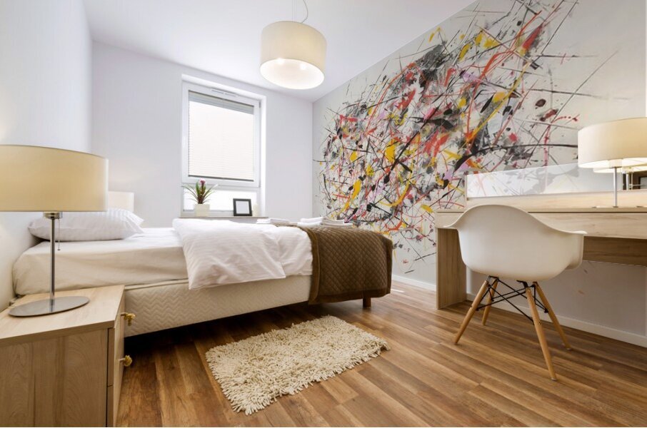 Jackson Pollock 3 Mural print