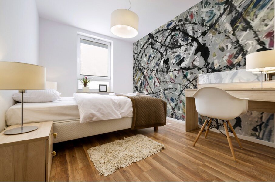 Jackson Pollock 12 Mural print