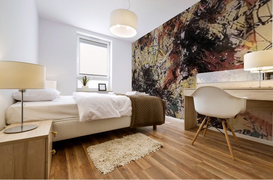 Jackson Pollock 17 Mural print