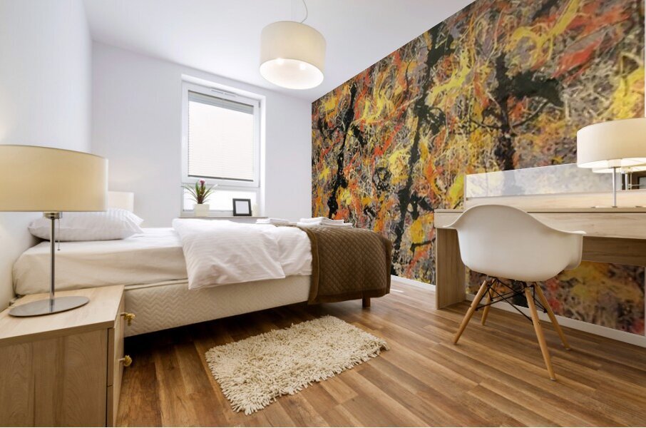 Jackson Pollock 19 Mural print