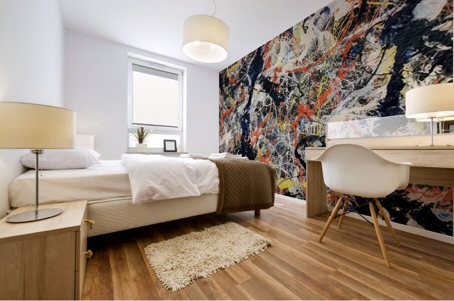 Jackson Pollock 38 Mural print