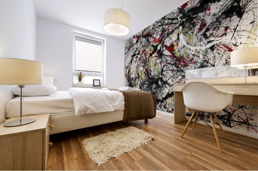 Jackson Pollock 46 Mural print